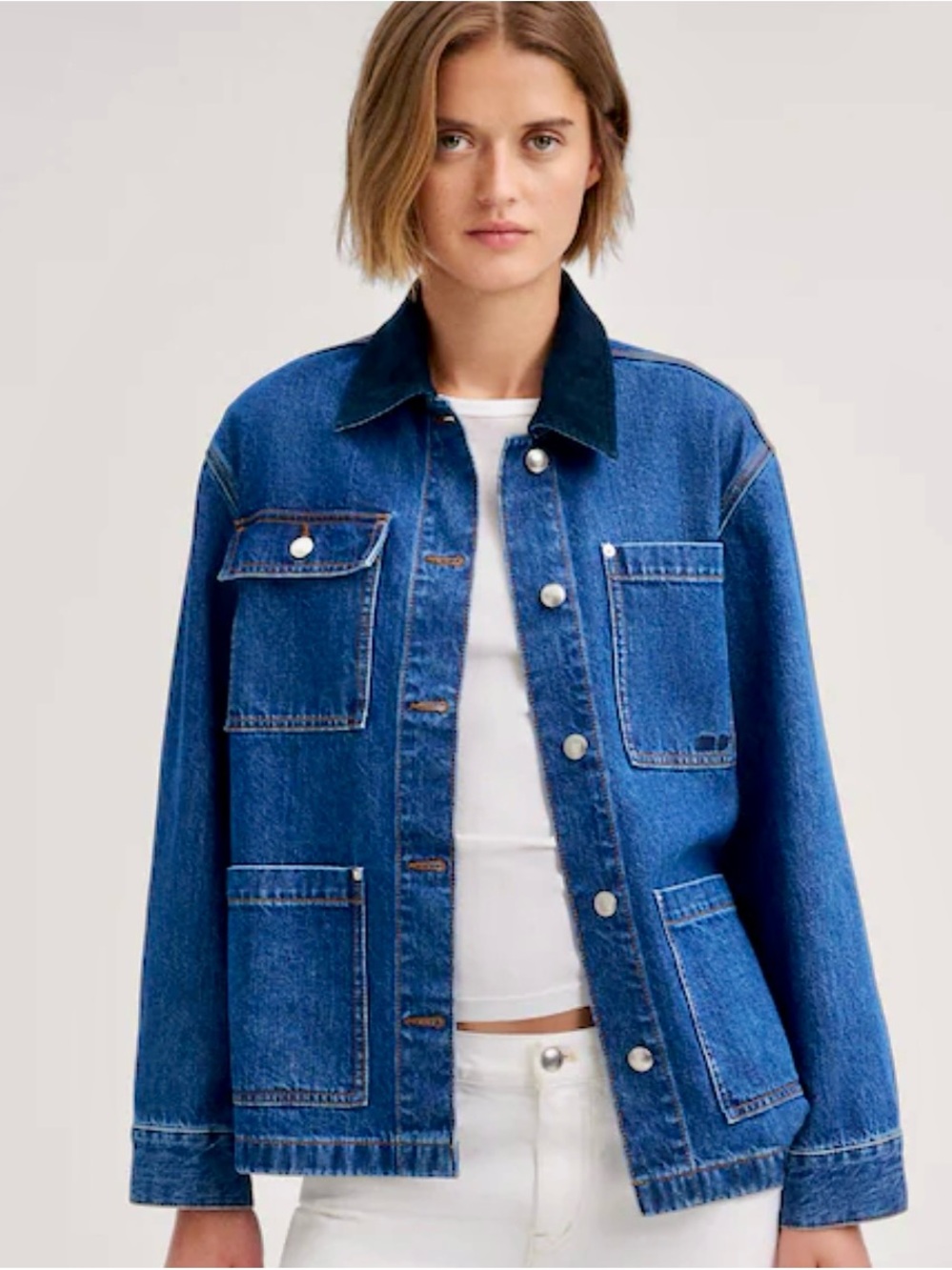 Madewell Women’s Denim Barn Jacket - Blue